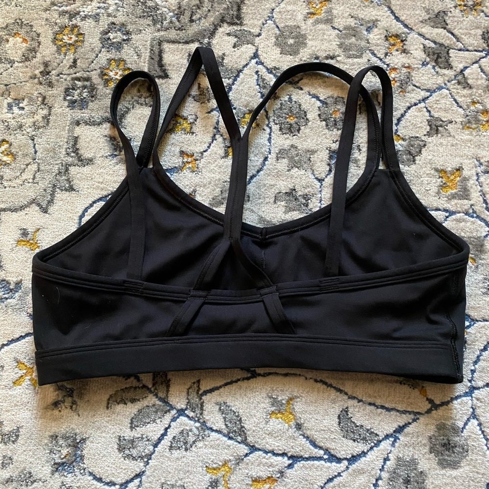 Gymshark Black Strap Feature Sports Bra - Picture 4 of 4